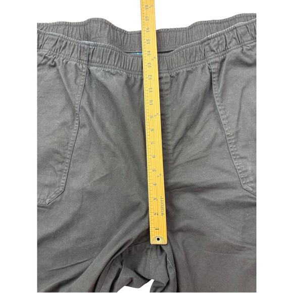 Old Navy Women's 3X Straight Comfort Waistband High Rise Black Pull-On Pants - Picture 10 of 16
